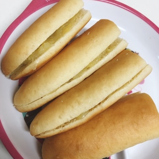 離乳食・幼児食☆スナックパンのバナナサンド